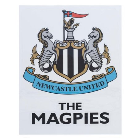 (image for) Newcastle United FC A3 Car Decal