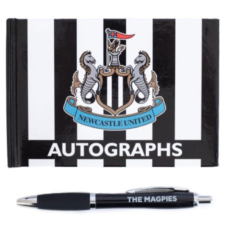 (image for) Newcastle United FC Autograph Book & Pen