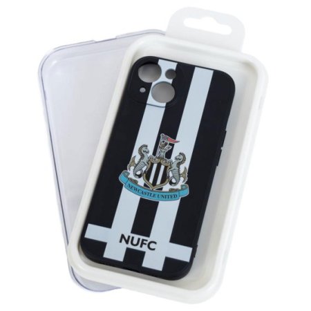 (image for) Newcastle United FC iPhone 14 Striped Silicone Case