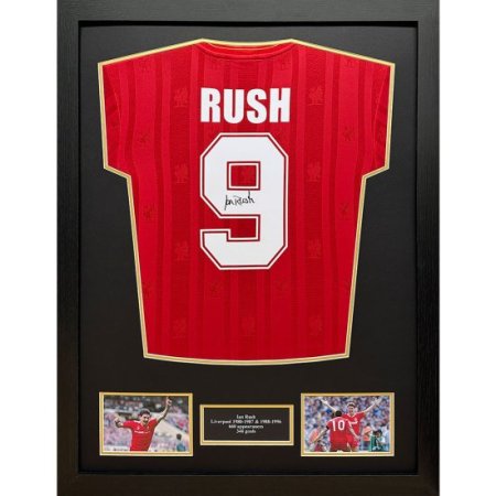 (image for) Liverpool FC 1986 Rush Signed Shirt (Framed)