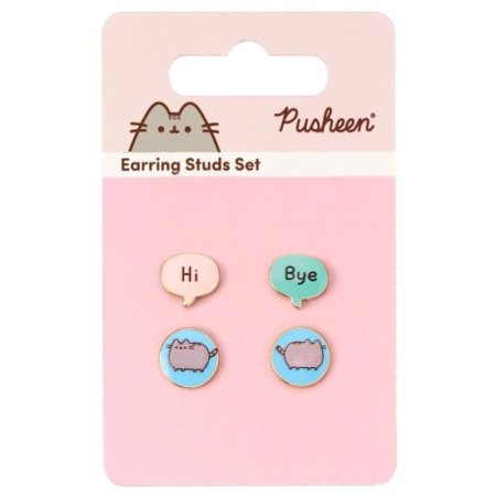 (image for) Pusheen Stud Earrings Set