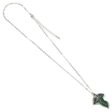 (image for) The Lord Of The Rings Silver Plated Necklace Leaf Of Lorien
