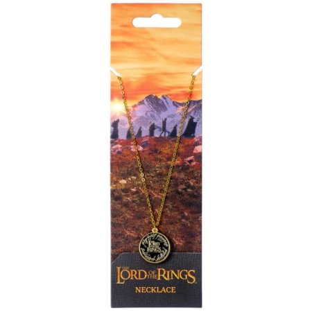 (image for) The Lord Of The Rings Gold Plated Necklace Logo