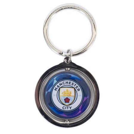 (image for) Manchester City FC UCL Spinner Keyring