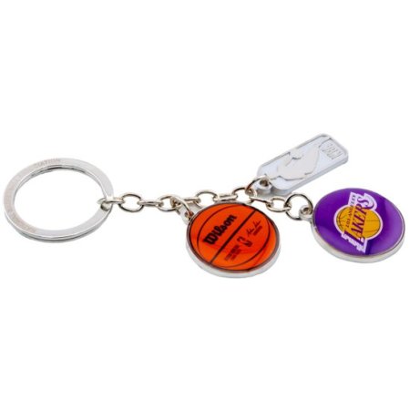 (image for) Los Angeles Lakers Charm Keyring