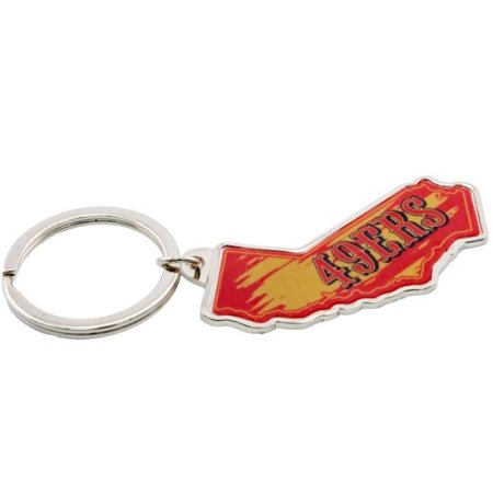 (image for) San Francisco 49ers State Shape Keyring