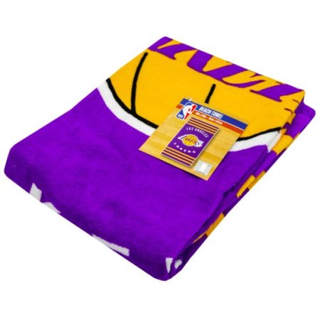 (image for) Los Angeles Lakers Stripe Towel