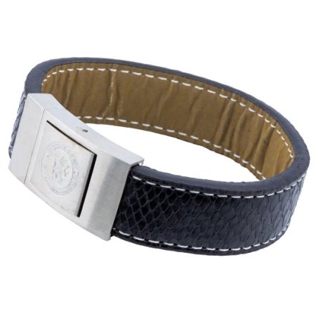(image for) Chelsea FC Stitched Leather Bracelet