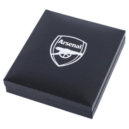 (image for) Arsenal FC 18ct Gold Plated on Silver Cannon Pendant & Chain