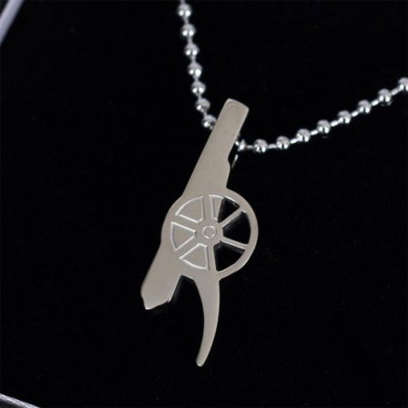 (image for) Arsenal FC Stainless Steel Cannon Pendant & Chain