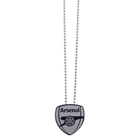 (image for) Arsenal FC Stainless Steel Large Pendant & Chain