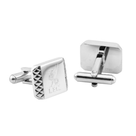 (image for) Liverpool FC Stainless Steel Patterned Cufflinks