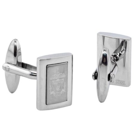 (image for) Liverpool FC Stainless Steel Framed Cufflinks