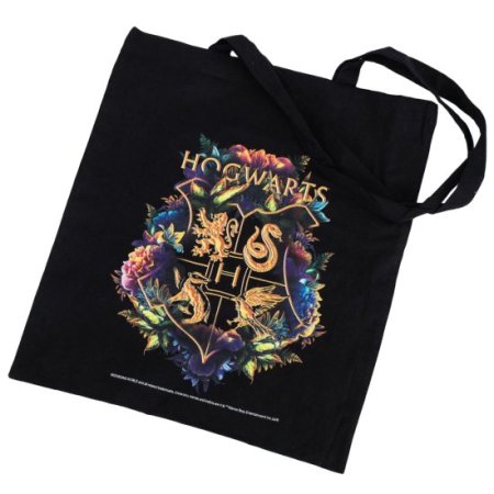 (image for) Harry Potter Hogwarts Crest Canvas Tote Bag