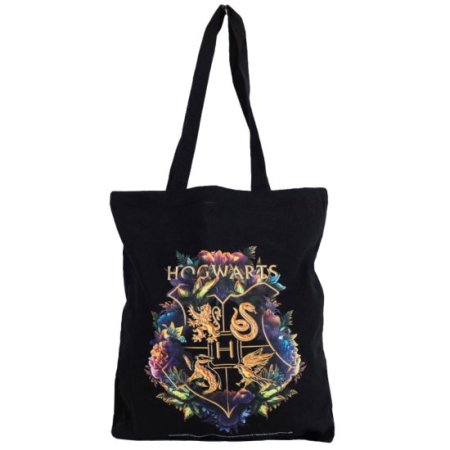 (image for) Harry Potter Hogwarts Crest Canvas Tote Bag