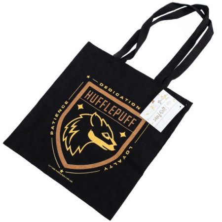 (image for) Harry Potter Hufflepuff Canvas Tote Bag