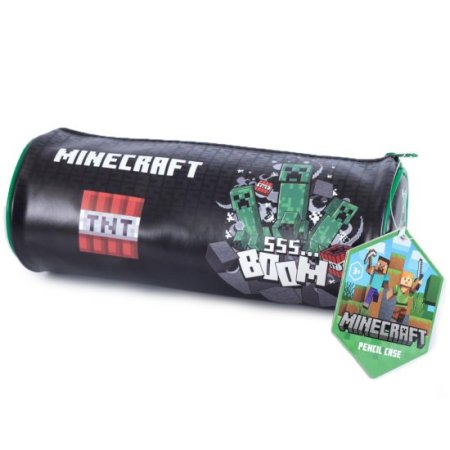 (image for) Minecraft Barrel Pencil Case