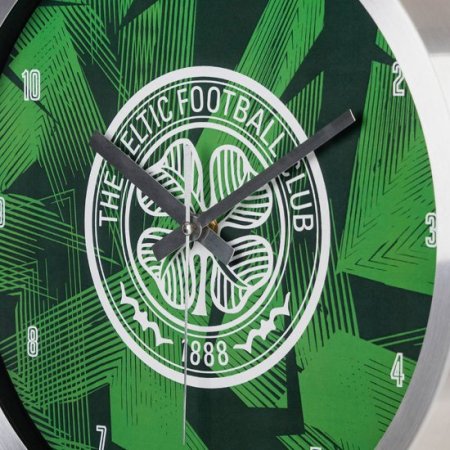 (image for) Celtic FC Geo Metal Wall Clock