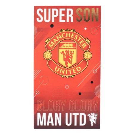 (image for) Manchester United FC Super Son Birthday Card
