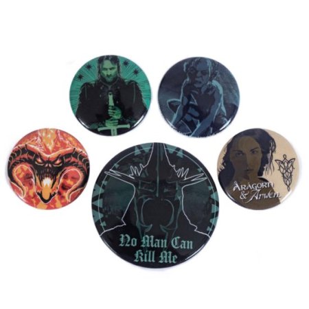 (image for) The Lord Of The Rings Button Badge Set