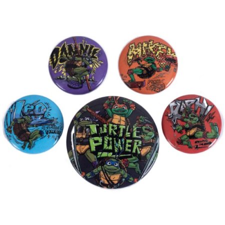 (image for) Teenage Mutant Ninja Turtles Button Badge Set