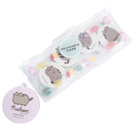 (image for) Pusheen 4pk Eraser Set