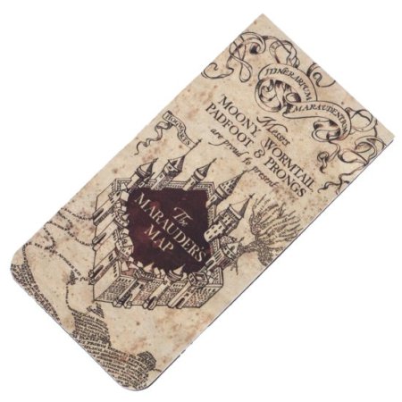 (image for) Harry Potter Marauders Map Magnetic Bookmark