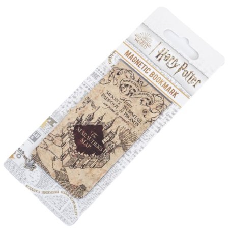 (image for) Harry Potter Marauders Map Magnetic Bookmark