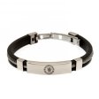 (image for) Chelsea FC Silver Inlay Silicone Bracelet