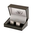 (image for) Manchester City FC Stainless Steel Patterned Cufflinks