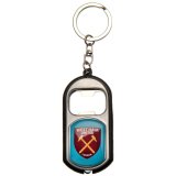 (image for) West Ham United FC Keyring Torch Bottle Opener