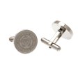 (image for) Leicester City FC Stainless Steel Formed Cufflinks