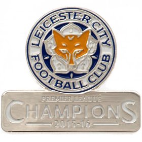 Leicester City FC Premier League Champions Badge