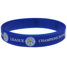 Leicester City FC Premier League Champions Silicone Wristband