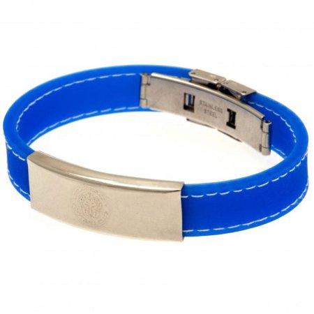 (image for) Leicester City FC Stitched Silicone Bracelet BL