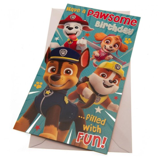 (image for) Paw Patrol Birthday Card