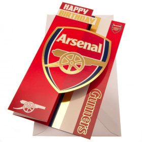 Arsenal FC Gunners Birthday Card