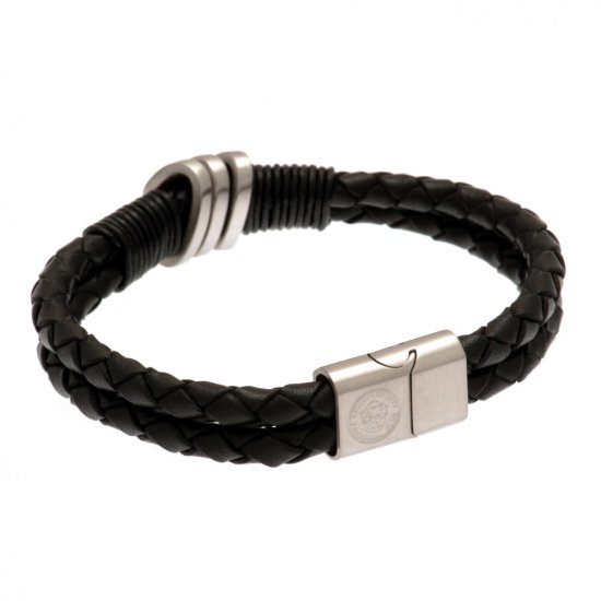(image for) Leicester City FC Leather Bracelet