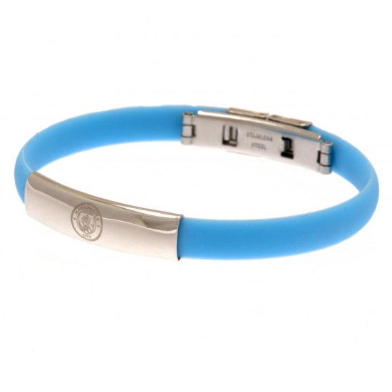 (image for) Manchester City FC Colour Silicone Bracelet