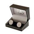 (image for) Manchester City FC Stainless Steel Formed Cufflinks