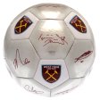 (image for) West Ham United FC Sig Silver Football