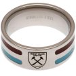 (image for) West Ham United FC Colour Stripe Ring Large