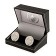 (image for) Manchester City FC Silver Plated Formed Cufflinks