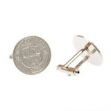 (image for) Manchester City FC Silver Plated Formed Cufflinks