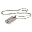 (image for) Arsenal FC Cut Out Cannon Dog Tag & Chain