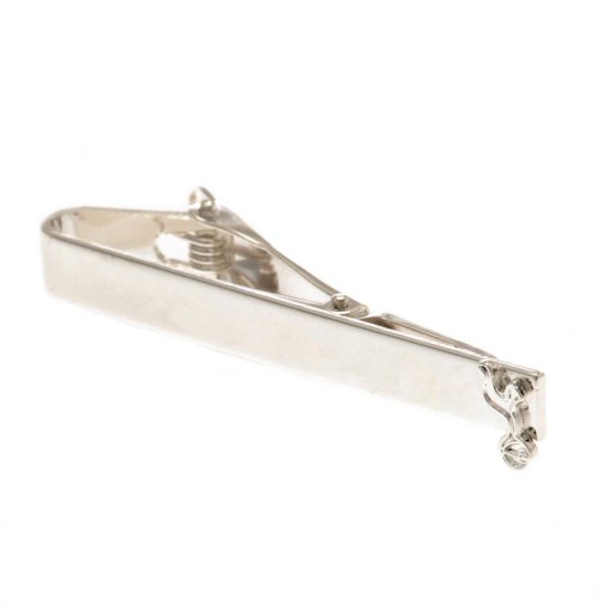 (image for) Tottenham Hotspur FC Silver Plated Tie Slide - Click Image to Close