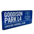 (image for) Everton FC Colour Street Sign