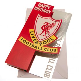 Liverpool FC Liverbird Birthday Card