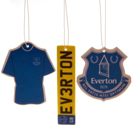 (image for) Everton FC 3pk Air Freshener