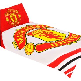 Manchester United FC Pulse Single Duvet Set